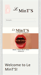 Mobile Screenshot of lemints.com